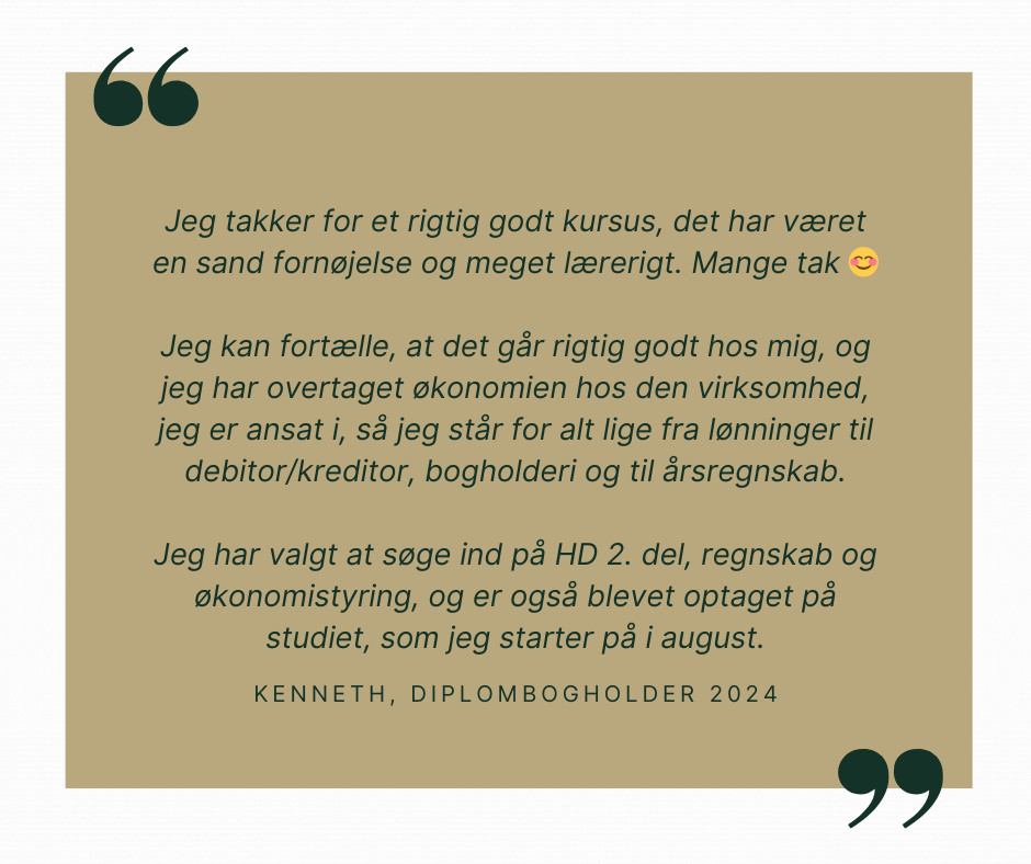 Udtalelse Kenneth diplombogholder 2024